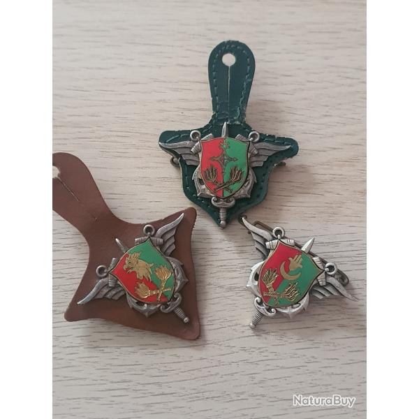 Lot insignes militaires service des essences AFN. Algrie.