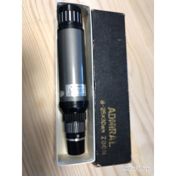 Rare Tlescope ADMIRAL 8-25x30 made in Japan