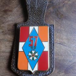 insigne 57eme régiment d'infanterie / noisel marne la vallée