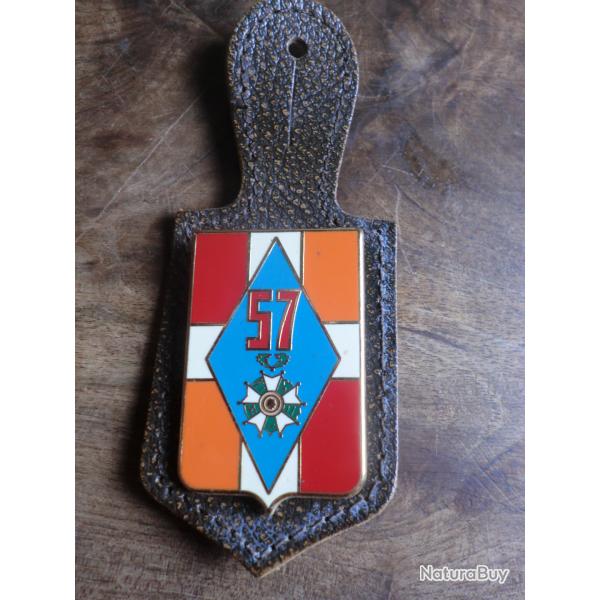 insigne 57eme rgiment d'infanterie / noisel marne la valle
