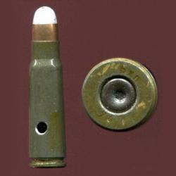 7.62 x 39 Kalashnikov CZ 1974 - tir réduit balle arrondie