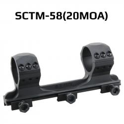Vector Optics--Monture de lunette de visée à profil haut 20Moa, 21mm, -*SCTM-58 LIVRAISON GRATUITE