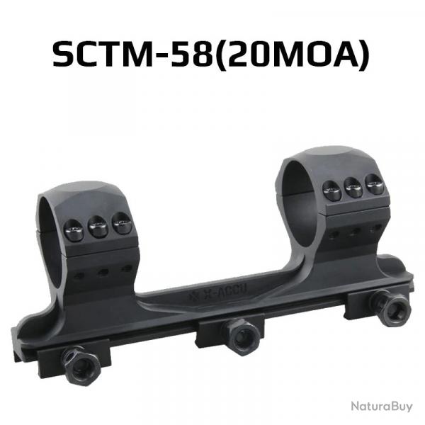 Vector Optics--Monture de lunette de vise  profil haut 20Moa, 21mm, -*SCTM-58 LIVRAISON GRATUITE