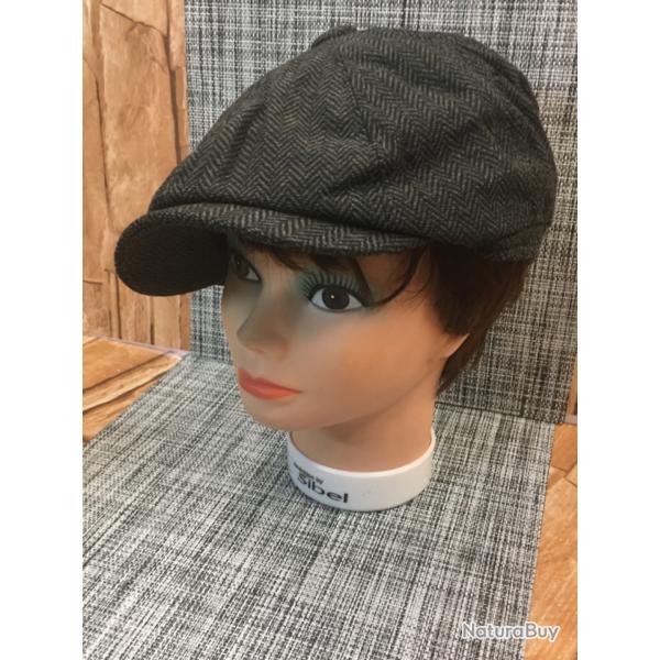 Casquette gavroche parisien  numro 11 grises