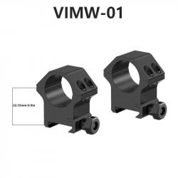 Vector Optics Anneaux de Portée, Faible, Moyenne, Haute, 25.4mm-*VIMW-01