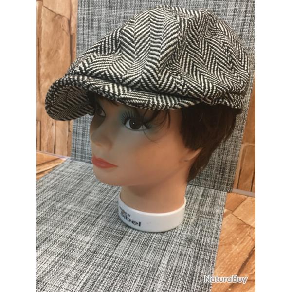 Casquette gavroche parisien  numro 12 chin