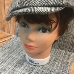 Casquette « gavroche parisien «  numéro 13 brume