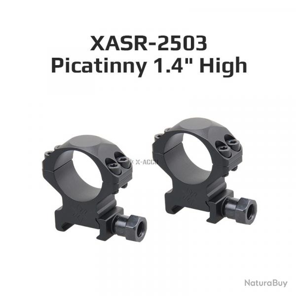 Vector Optics Anneau de montage de lunette de vise, diamtre 25.4mm -**XASR-2503 LIVRAISON GRATUITE