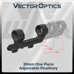 Vector Optics Lunette de chasse, monture Picatinny réglable, 0.3, 0.65 et 1.65 LIVRAISON GRATUITE