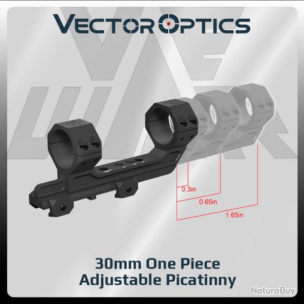 Vector Optics Lunette de chasse, monture Picatinny rglable, 0.3, 0.65 et 1.65 LIVRAISON GRATUITE