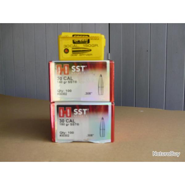 Ogives  Hornady sst et speer