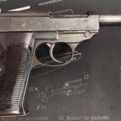 PISTOLET WALTHER P38 / CAL. 9MM PARABELLUM (9X19)