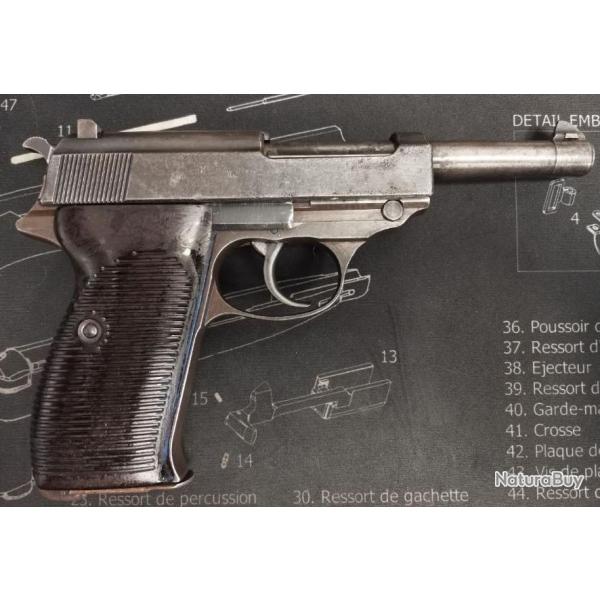 PISTOLET WALTHER P38 / CAL. 9MM PARABELLUM (9X19)