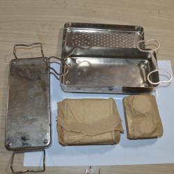Ancien stérilisateur Médical Armée Française Idéal reconstitution Militaire Médical France WW2  (23)