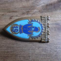 insigne émail  19eme régiment du génie  / O.F.S.I  paris