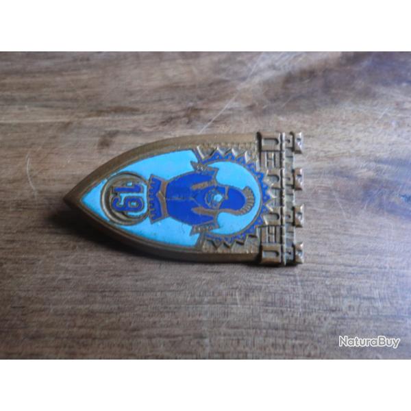 insigne mail  19eme rgiment du gnie  / O.F.S.I  paris