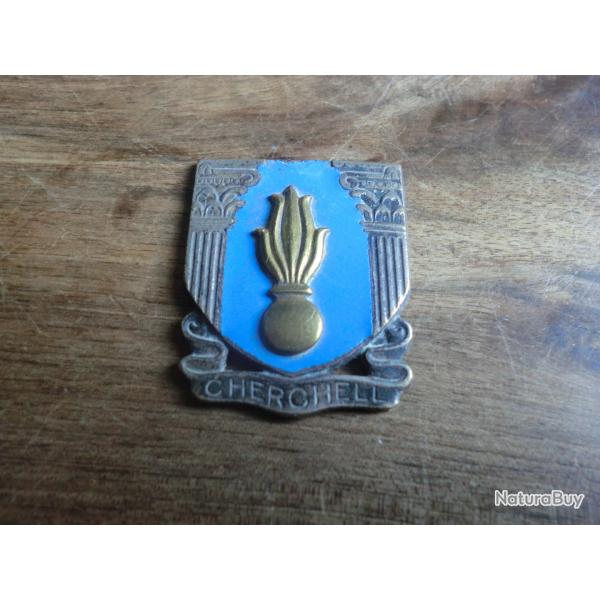insigne  mail  cole militaire d'infanterie cherchell  campagne alger  / drago paris