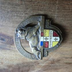 insigne  23eme régiment d'infanterie de forteresse  / arthus bertrand paris