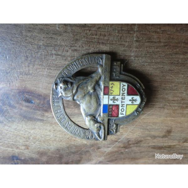 insigne  23eme rgiment d'infanterie de forteresse  / arthus bertrand paris