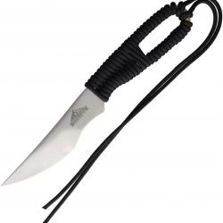 Couteau Ontario Hunt Plus Caper Lame Acier Inox Manche Corde Etui Nylon USA ON9718C