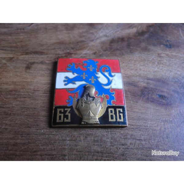 insigne 63eme bataillon du gnie / drago paris