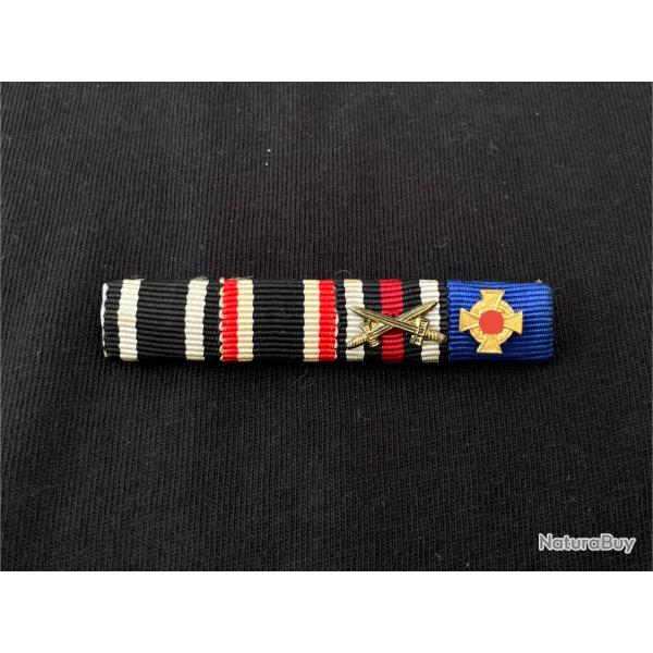 Barrette de 4 rappels - Allemand WW2
