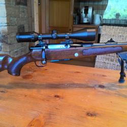 Carabine VOERE affut 300 Win Mag avec lunette et trepied