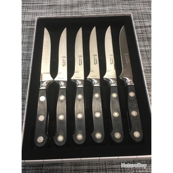 Coffret de 6 couteaux  steak la fourmi