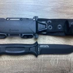 Couteau gerber strongarm noir neuf