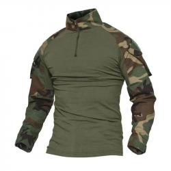 Chemise combat AKP Tactical Woodland - XL-70-80kg