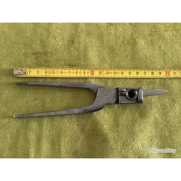 MOULE  BALLE RONDE  RGLEMENTAIRE POUR FUSIL  SILEX  DIA 16.50 /641
