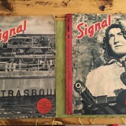 2 JOURNALES SIGNAL DE 1943 et 1944