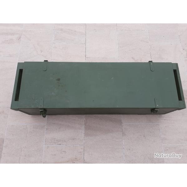 Caisse militaire en bois