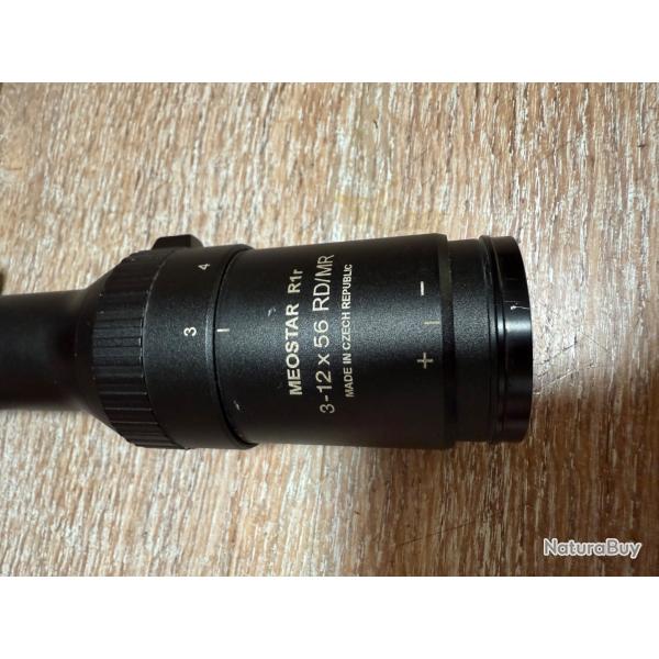 LUNETTE MEOSTAR R1R 3-12X56 RD 2ND PLAN FOCAL LUMINEUX MEOPTA