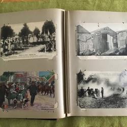 MAGNIFIQUE ALBUM AVEC 240 CARTES POSTALES DE 14-18