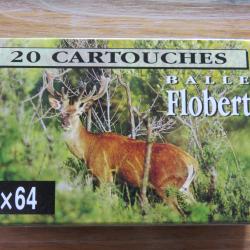 40 Cartouches de chasse 7x64 soft point 11,2g