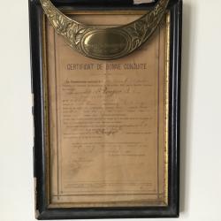 RARE CERTIFICAT DE BONNE CONDUITE DE SOLDAT DE 139 eme Régiment d Infanterie de 1902