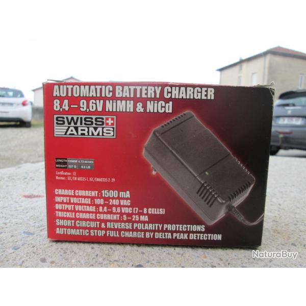 chargeur de batterie nimh/nicd 8.4v-9.6v de premiere gnration