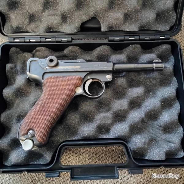 Pistolet P08 cal 9x19mm Mono-Matricule (Dpot-Vente)