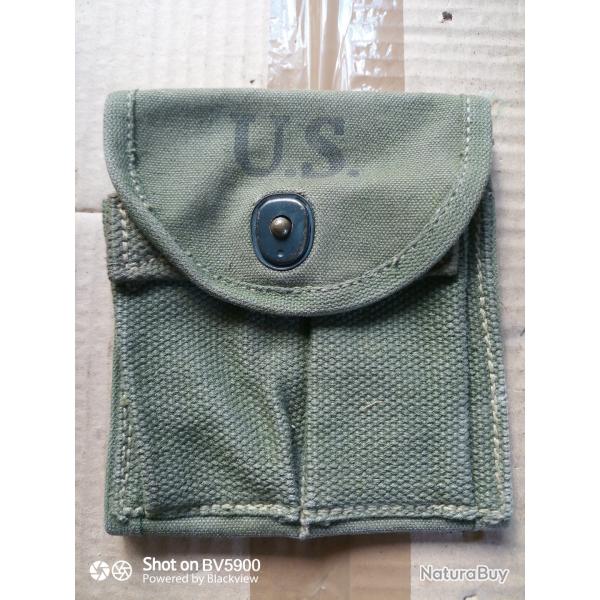 Porte chargeur us . pour USM1WW2 un de 1942 .et un 1943 trs bon tat