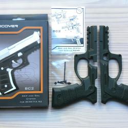 Recover BC2 Grip & Rail system for M9 series, OD Green