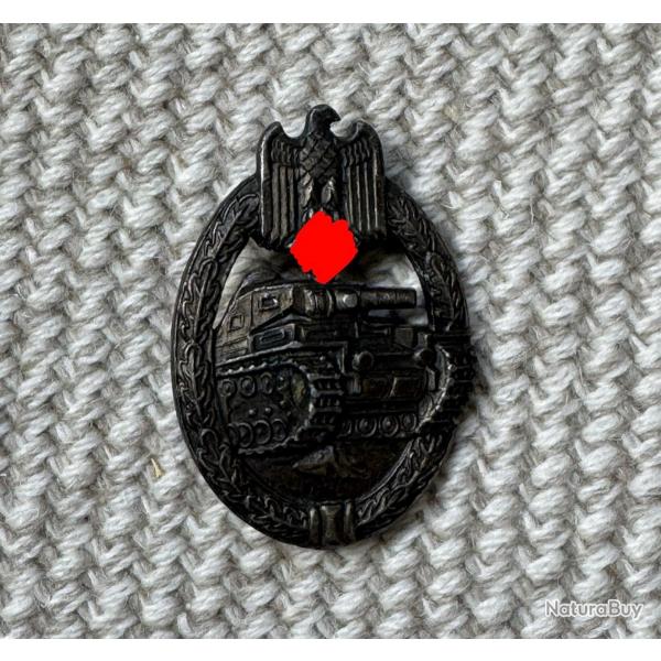 Insigne de Combat Blind Allemand Panzerkampfabzeichen en Bronze - FRANK UND REIF STUTTGART