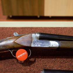 FUSIL JUXTAPOSE DE CHASSE BERNARDELLI CALIBRE 12 DEUX CANONS