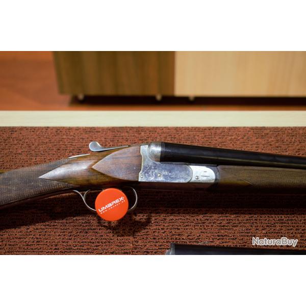 FUSIL JUXTAPOSE DE CHASSE BERNARDELLI CALIBRE 12 DEUX CANONS