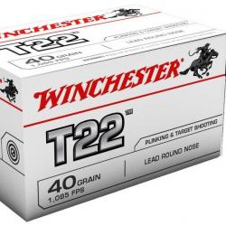 WINCHESTER T22 Standard cal.22 Lr 10 boites ( 500 munitions )