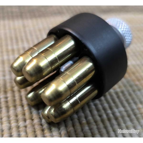 Speed loader 38 SP/357 MAG 7 COUPS