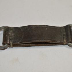 Passant coulant deux dés pour ceinturon officier Français Allemand  WW1/WW2 (22)