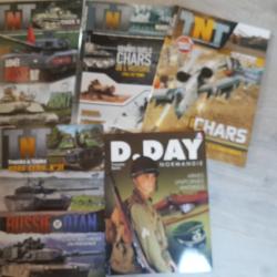 Lot de 4 magazines " TNT + 1 livre D-DAY Normandie