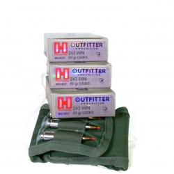 Munitions 243 win hornady gmx 80gr