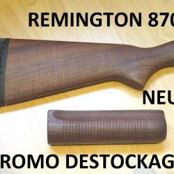 crosse NEUVE + devant fusil REMINGTON 870 (bois modèle POLICE) - VENDU PAR JEPERCUTE (b12146)